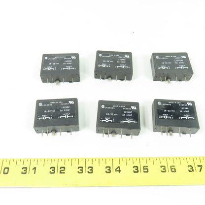 Gordos 0AC24 Relay Module 120VAC 18-32VDC 3A 60Hz Lot Of 6