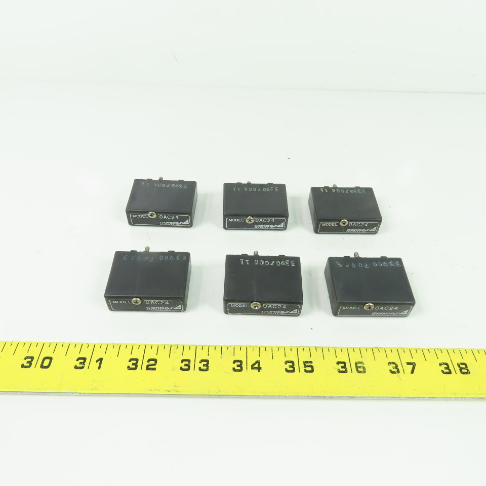 Gordos 0AC24 Relay Module 120VAC 18-32VDC 3A 60Hz Lot Of 6