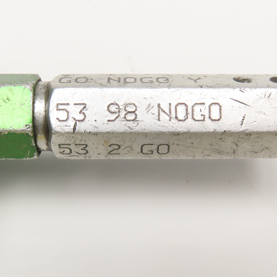 GO-NO-GO Plug Gage 53.2mm GO 53.98mm NOGO