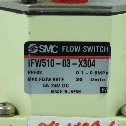 SMC IFW510-03-X304 Flow Switch 24V DC