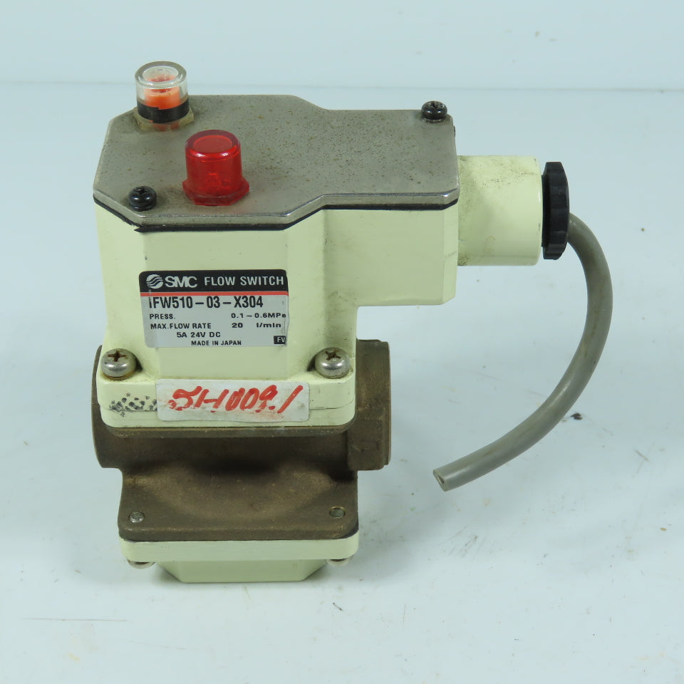 SMC IFW510-03-X304 Flow Switch 24V DC
