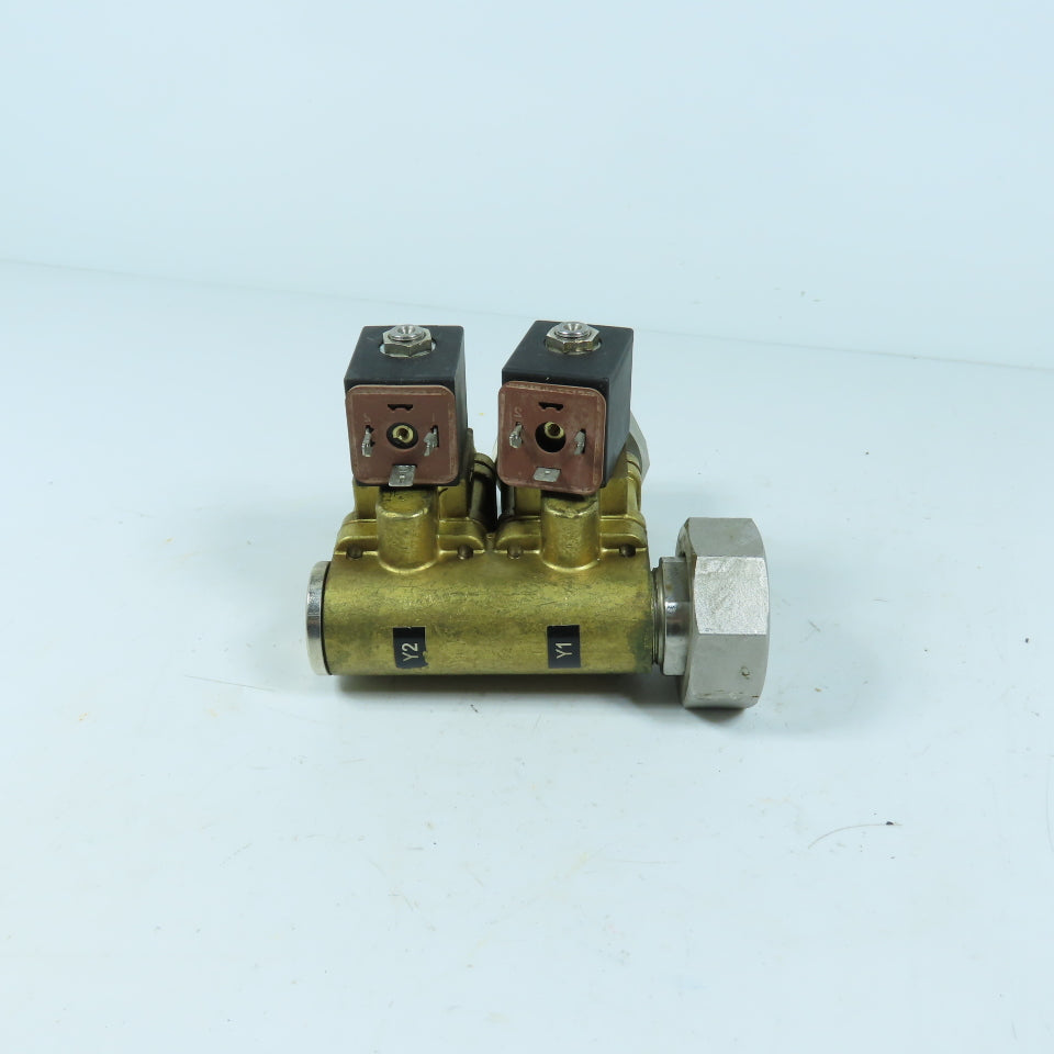 AVS-Römer G509 EGV-1035N2-AH9-3/4 Dual Solenoid Valve Assembly 230V 3/4"
