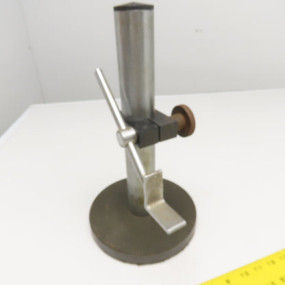 Bench Top Indicator Instrument Stand 8" Base 2" Mounting Post 14" Tall