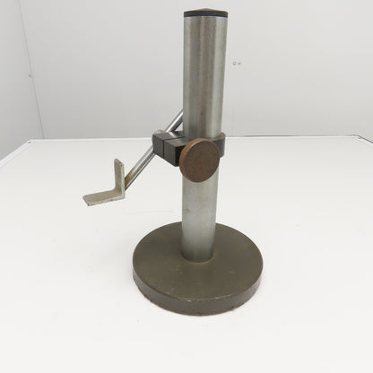 Bench Top Indicator Instrument Stand 8" Base 2" Mounting Post 14" Tall