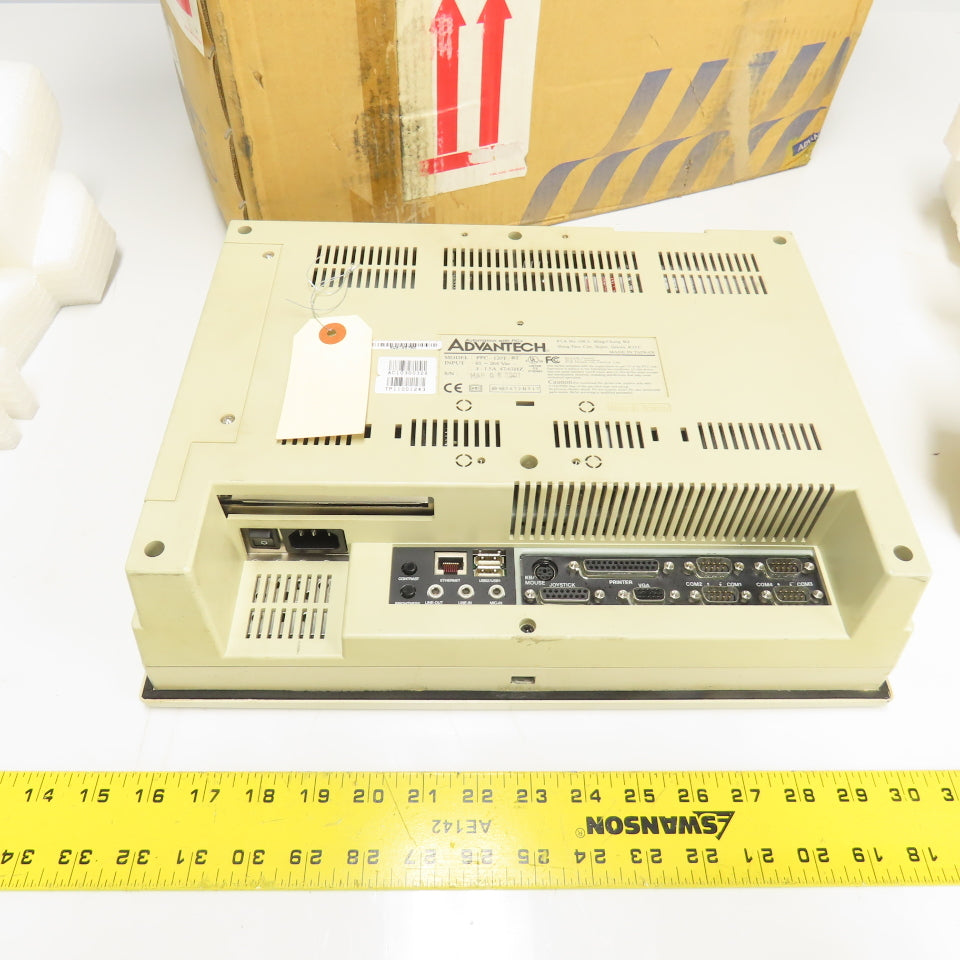 Advantech PPC-120T-RT 12.1" Operator Interface PC Panel Touch Screen 85-264VAC