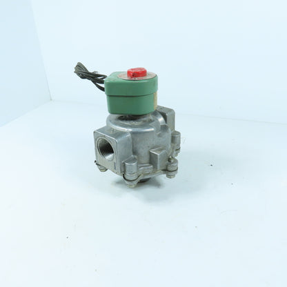 ASCO 8215B53 Gas Fuel Solenoid Valve 110V 1" 25PSI
