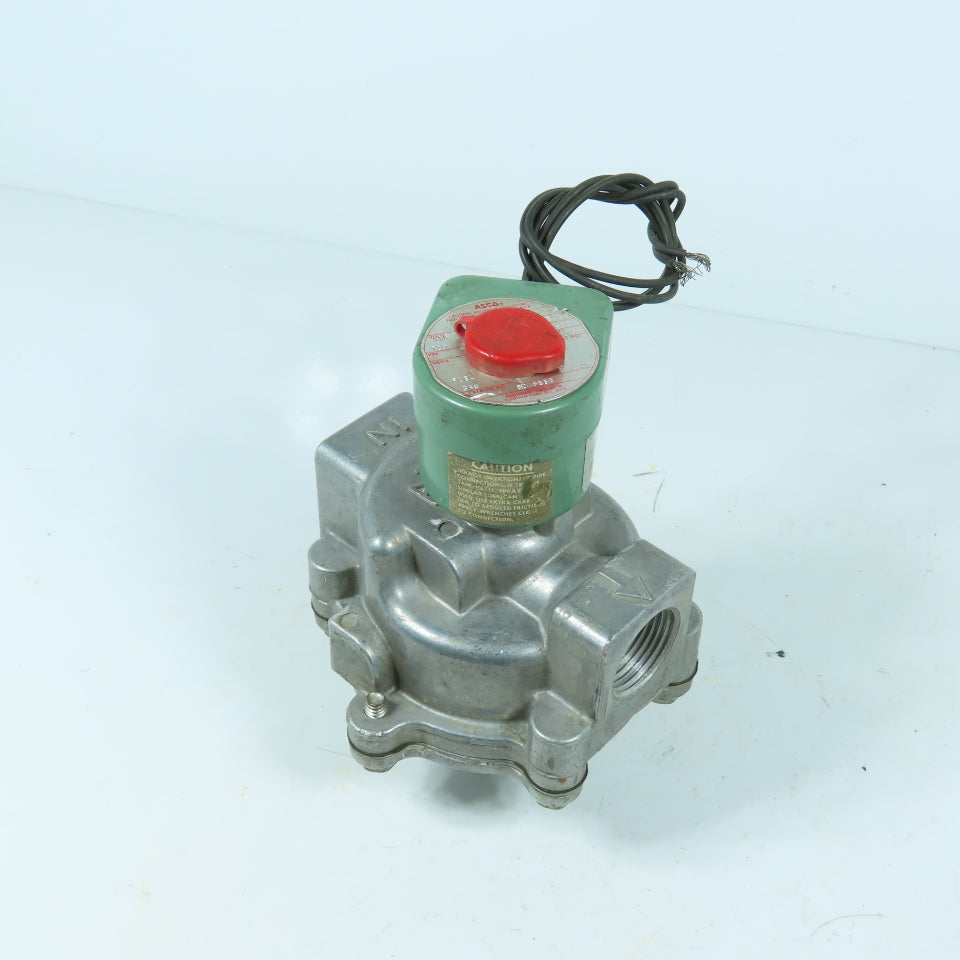 ASCO 8215B53 Gas Fuel Solenoid Valve 110V 1" 25PSI