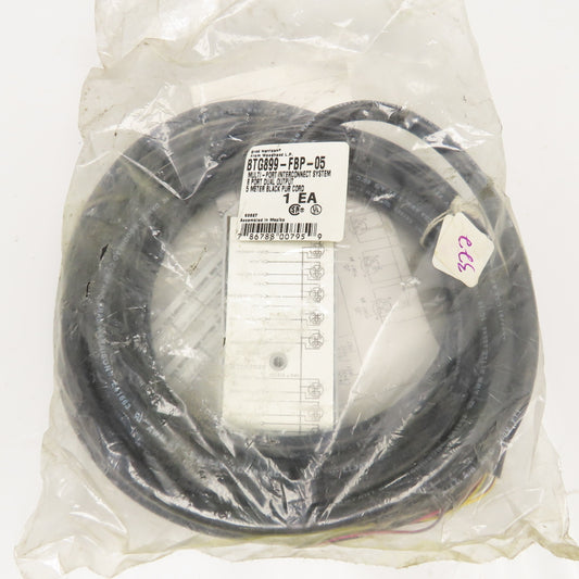 Brad Harrison BTG899-FBP-05 8 Port Micro MPIS Interconnect Device 5m Cable