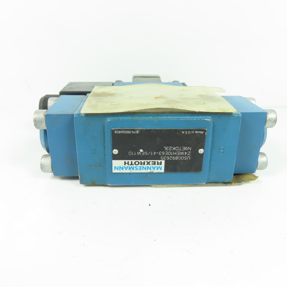Rexroth Mannesmann Z4WEH10E63-41/6EW110 Solenoid Valve 110/120V Coil
