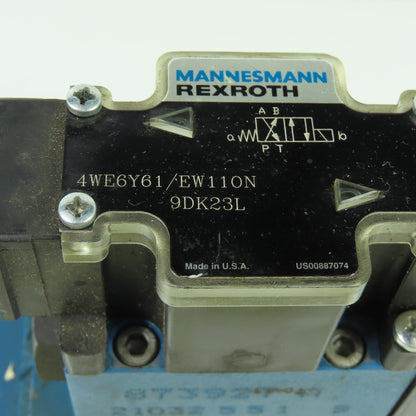 Rexroth Mannesmann Z4WEH10E63-41/6EW110 Solenoid Valve 110/120V Coil