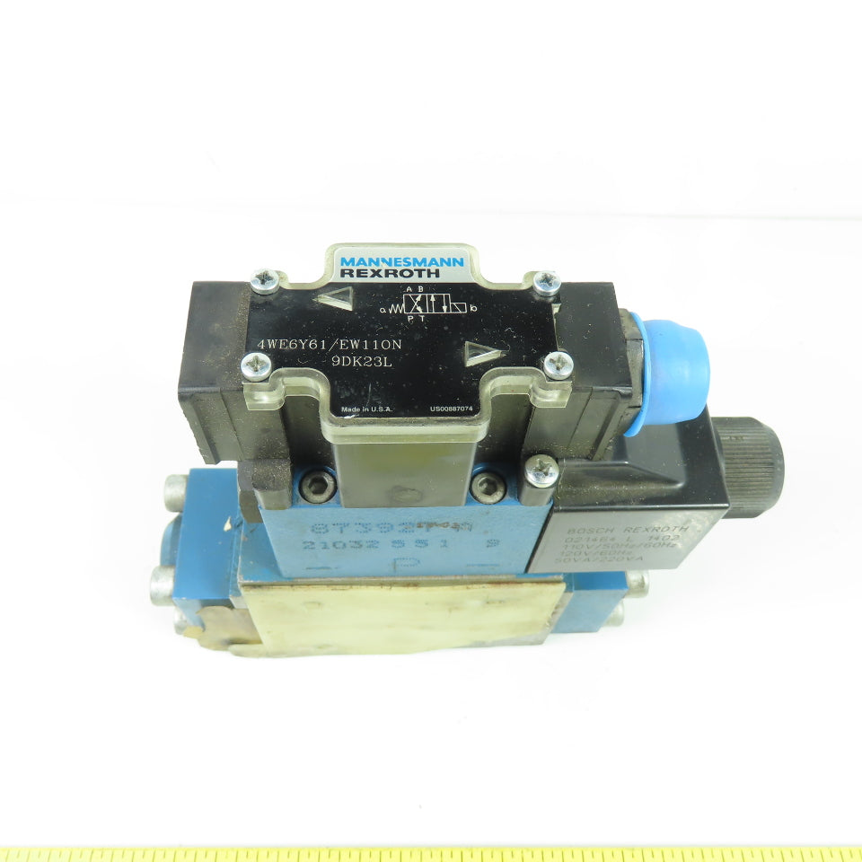 Rexroth Mannesmann Z4WEH10E63-41/6EW110 Solenoid Valve 110/120V Coil