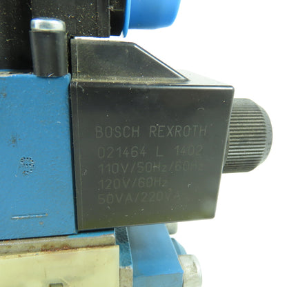 Rexroth Mannesmann Z4WEH10E63-41/6EW110 Solenoid Valve 110/120V Coil