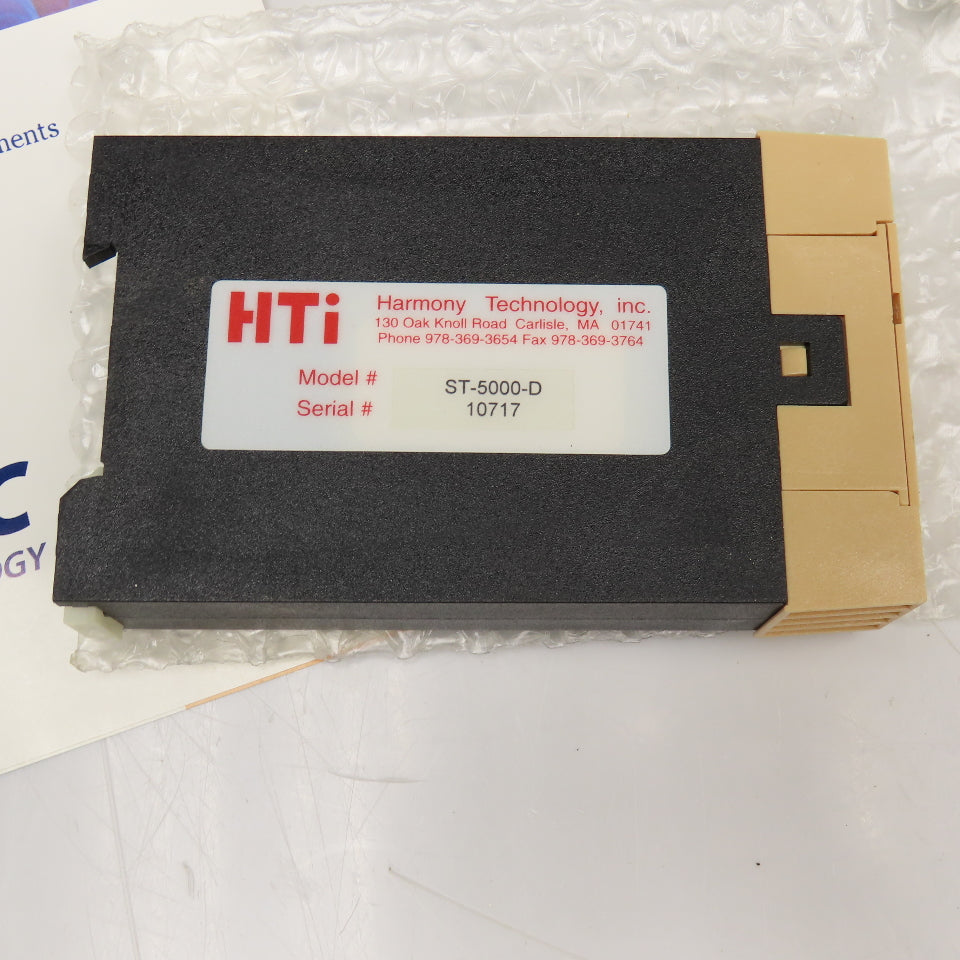 Harmony Technology ST-5000-D Infrared Temperature Transmitter W/ Manual