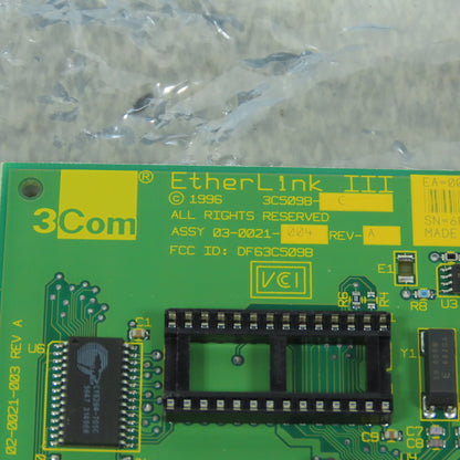 3Com 03-0021-004 3C509B-C EtherLink III ISA Network Interface Card