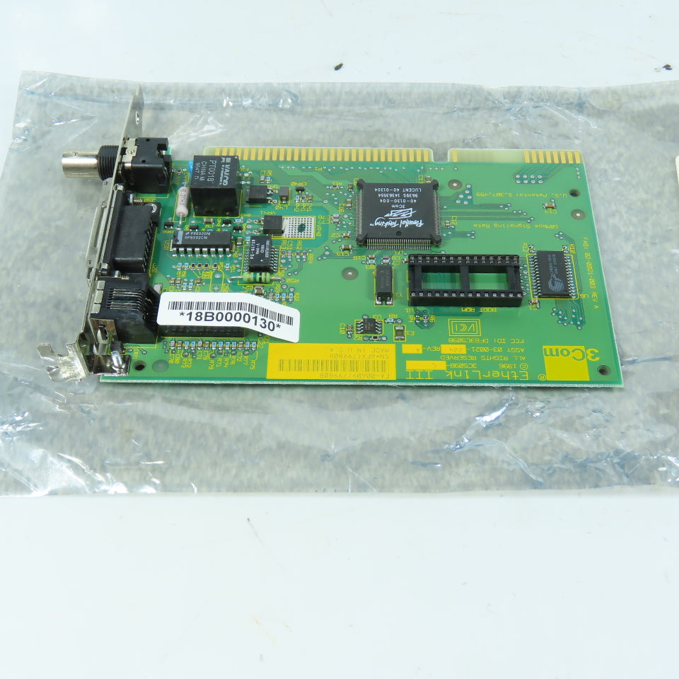 3Com 03-0021-004 3C509B-C EtherLink III ISA Network Interface Card