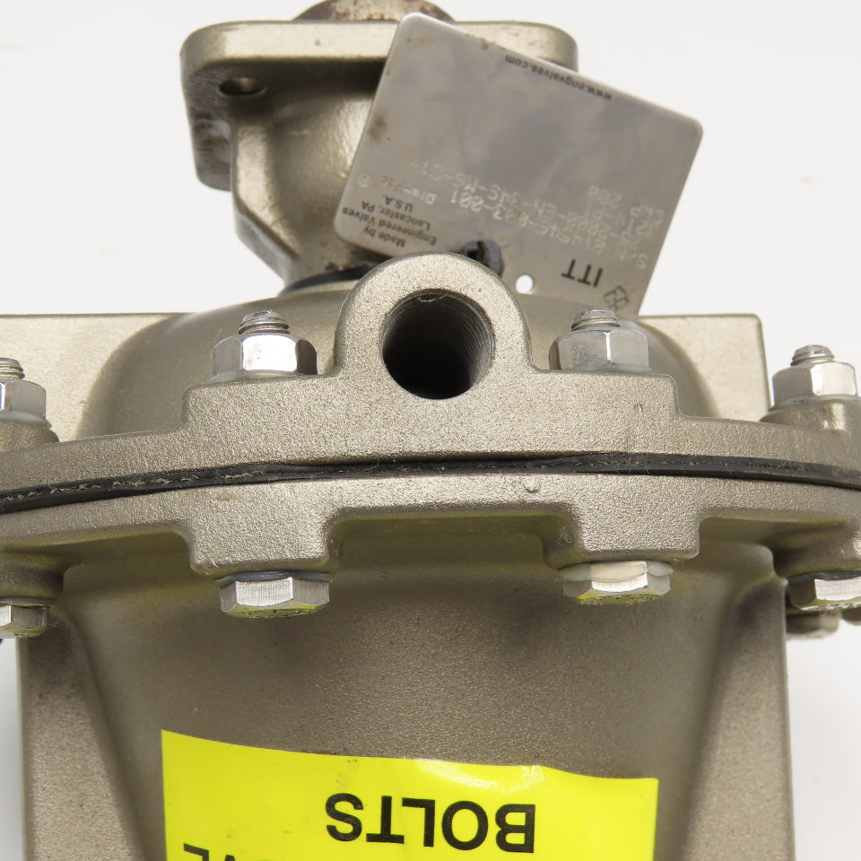 ITT No. 12 Valve Actuator Air Motor 1/4" NPT 85PSI