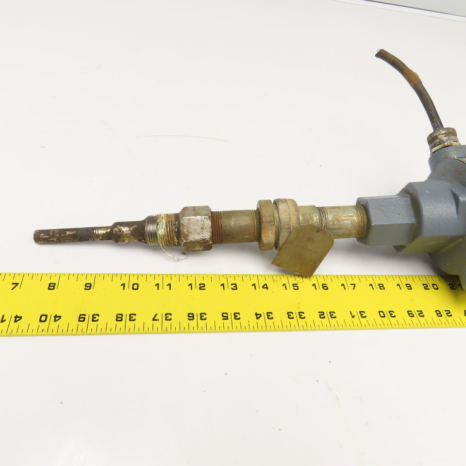 Foxboro E94-Q24L Temperature Transmitter 0-200°F 30VDC 1" NPT Probe