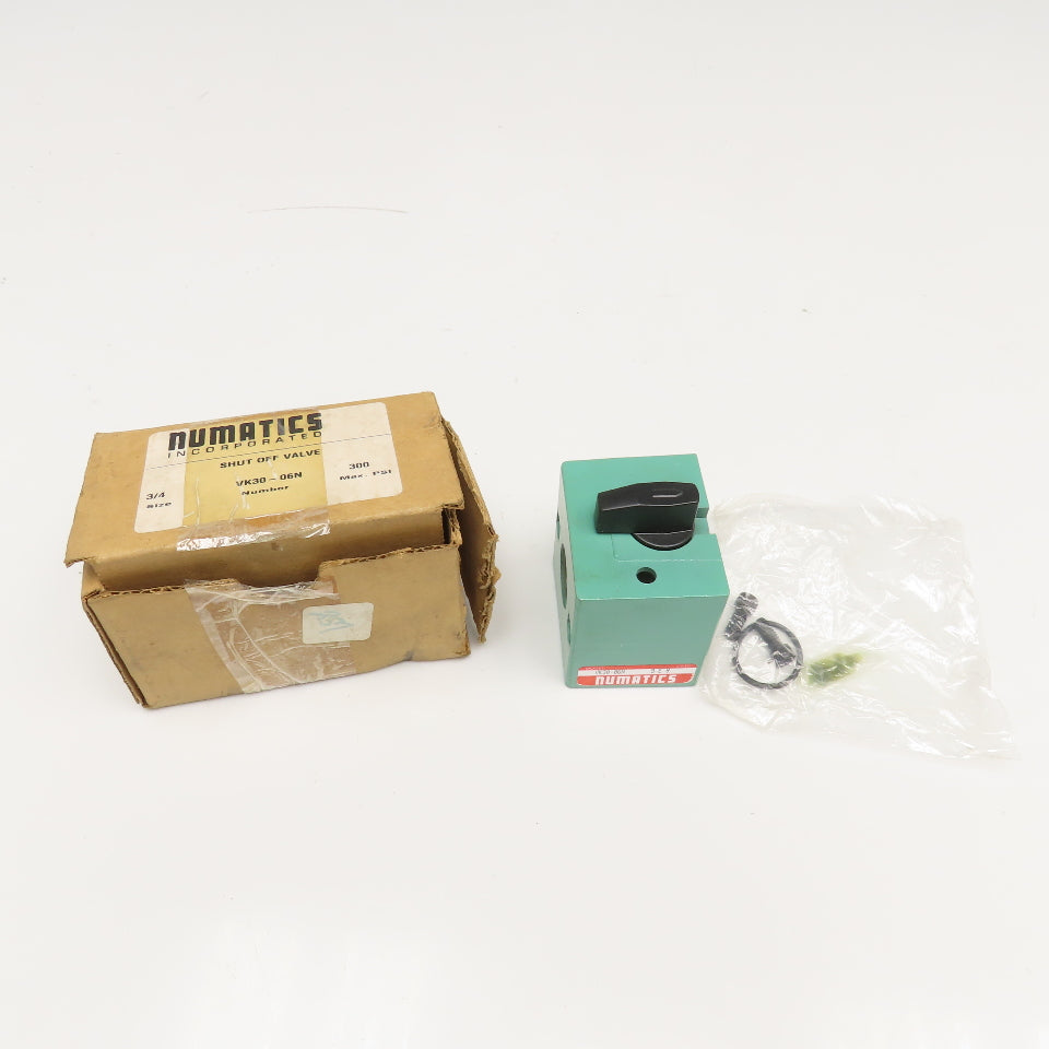 Numatics VK60-06N 3/4" NPT 2 Way Pneumatic Shut Off Valve 300PSI