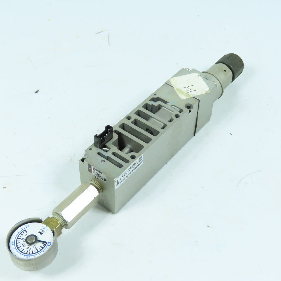 SMC NARBF3050-N0-P-1 Pneumatic Pressure Regulator with Gauge