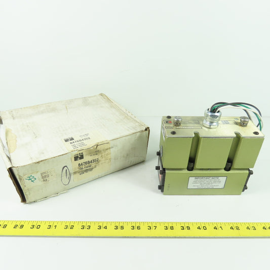 Ross 8476B4352 Poppet Solenoid Valve 120V 60Hz