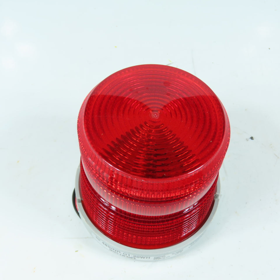 Edwards Signaling Adaptabeacon 48SINR-G1-20WH Red Warning Beacon Light 24VDC