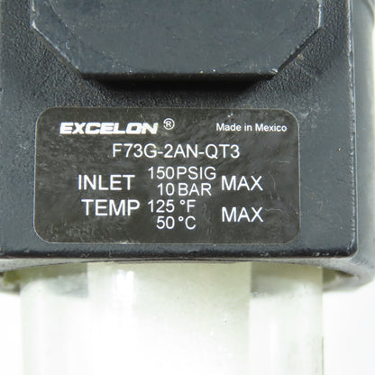 Excelon F73G-2AN-QT3 Pneumatic Filter 1/4"
