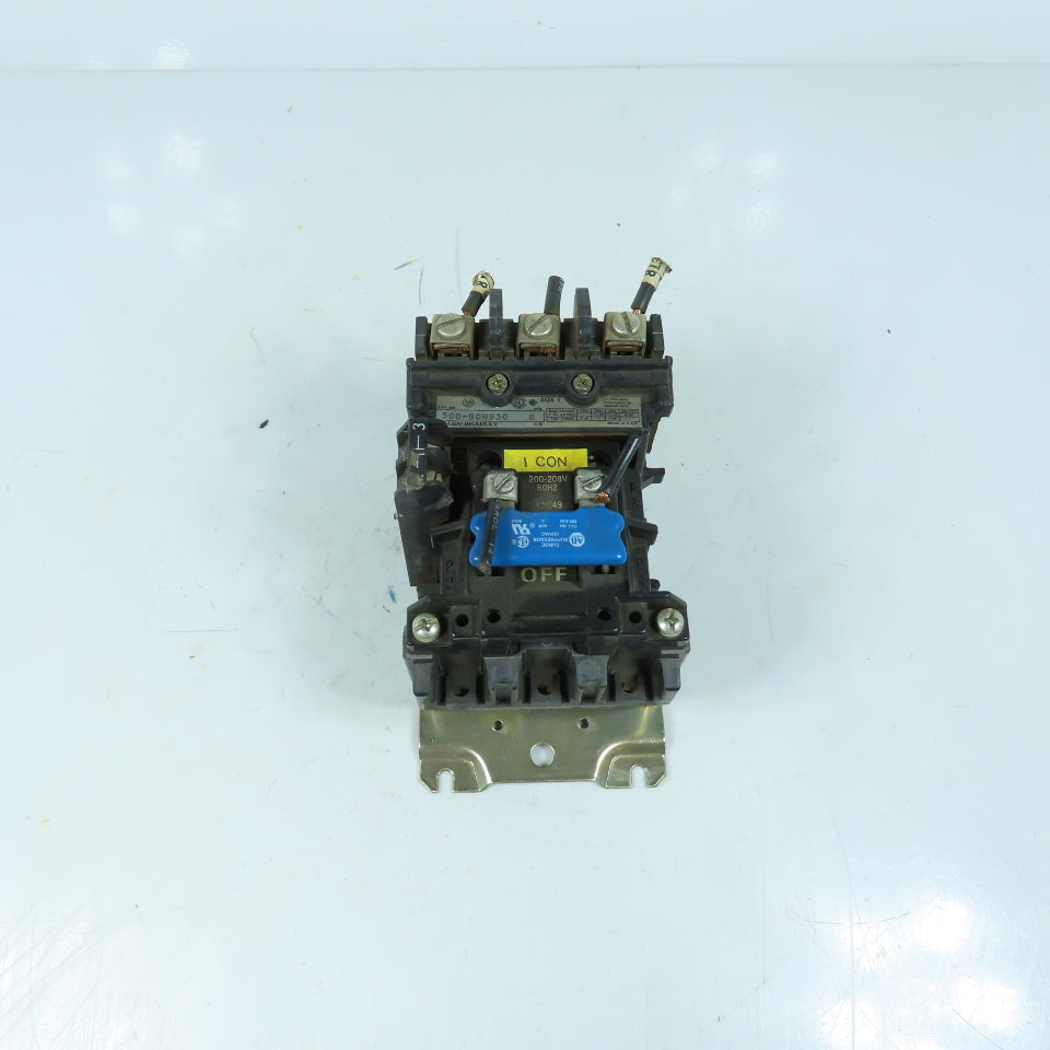 Allen-Bradley 500-BOH930 Size 1 Motor Starter 200-208V Coil 10HP