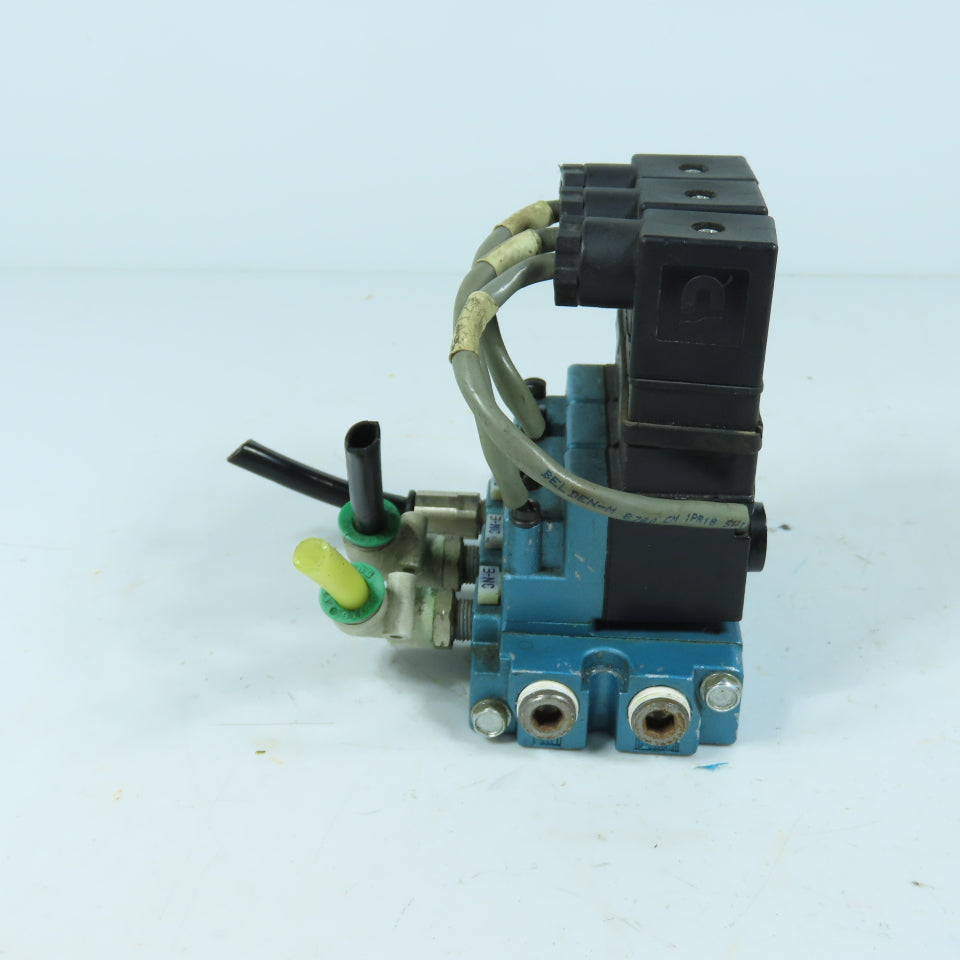 MAC 132B-501JB 24VDC 3-Solenoid Valve Manifold Assembly