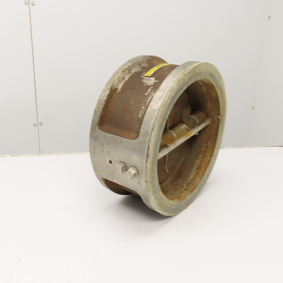 Stockham Duo-Chek II J146SD-1-04 10 Inch Wafer Non-Slam Check Valve 275PSI