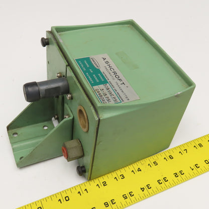 Ashcroft C4480AC Pneumatic Transmitter 308VAC-PSI 1/4"NPT Trans Air 3-15PSI