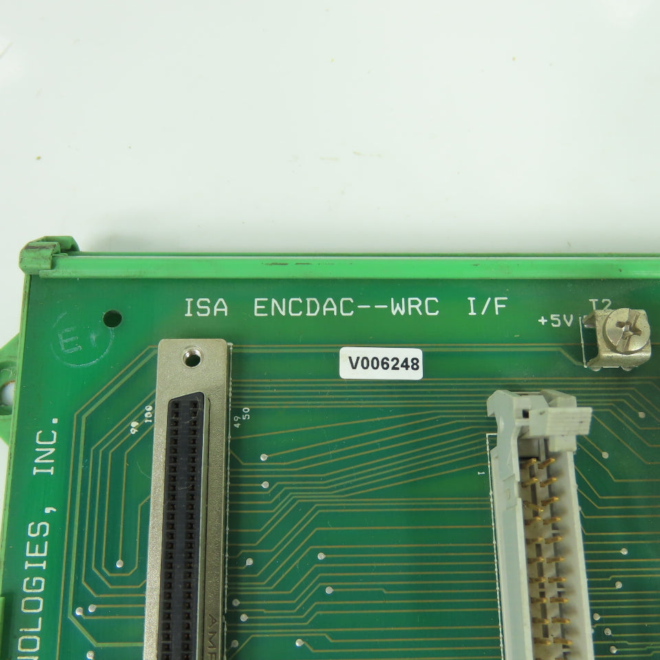 Vigilant Technologies ISA ENCDAC--WRC Circuit Board Assembly