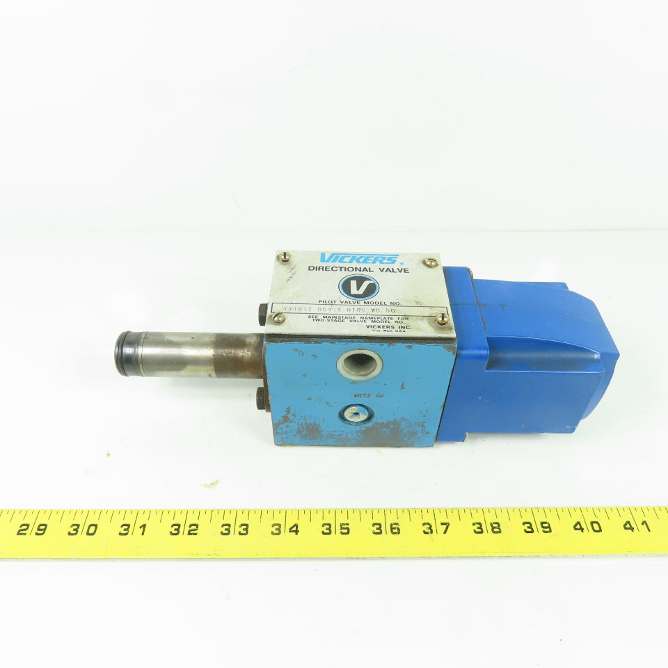 Vickers 434917 DG4S4 016C WB 50 Hydraulic Directional Valve 110/120V