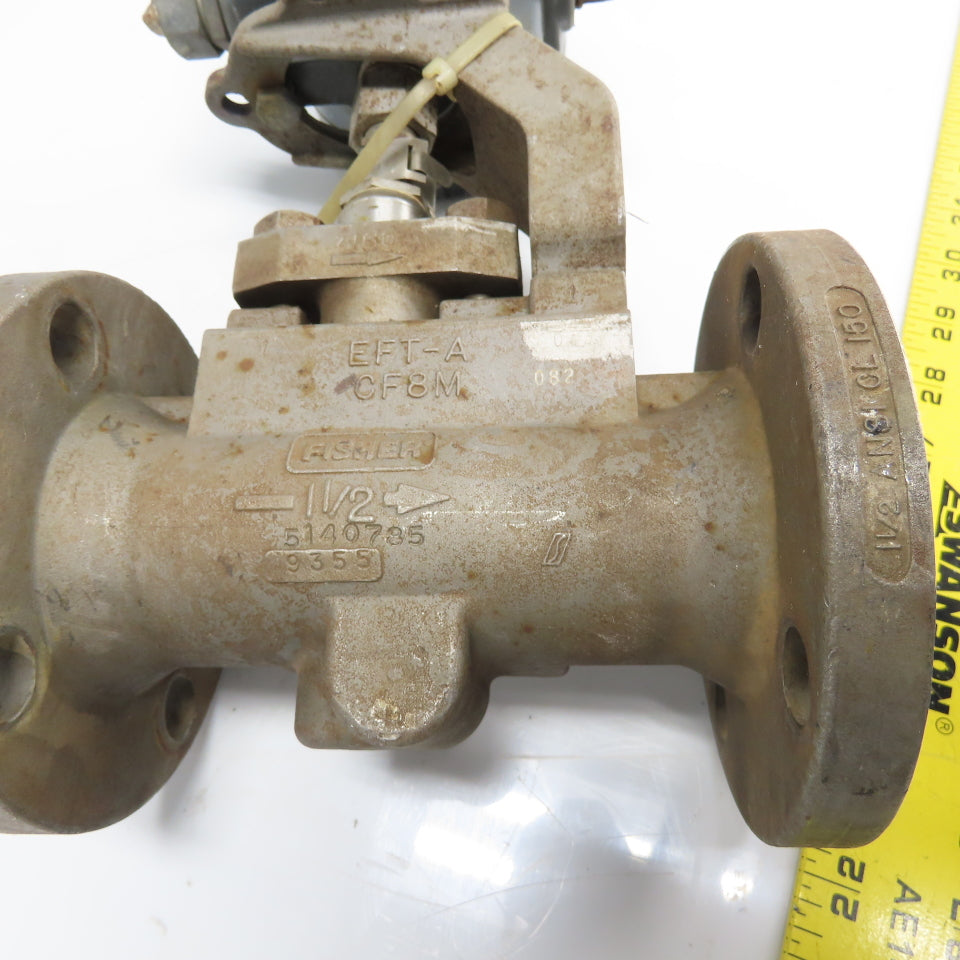 Fisher Controls 3022 1-1/2" Vortex Signal Conditioner 12.7GPM 4-20mA