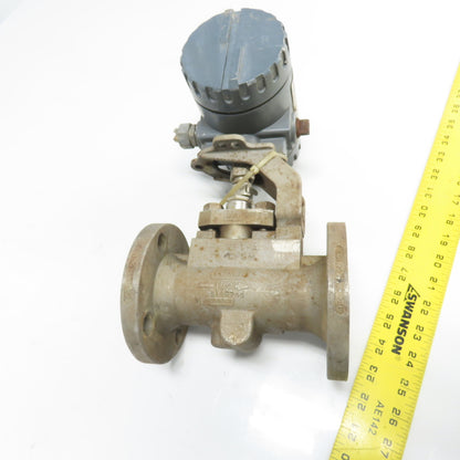 Fisher Controls 3022 1-1/2" Vortex Signal Conditioner 12.7GPM 4-20mA