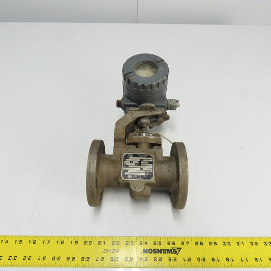 Fisher Controls 3022 1-1/2" Vortex Signal Conditioner 12.7GPM 4-20mA