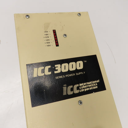ICC 3000 Power Supply 110V Input 55V, 8V, +/-12V, +/-16/VDC
