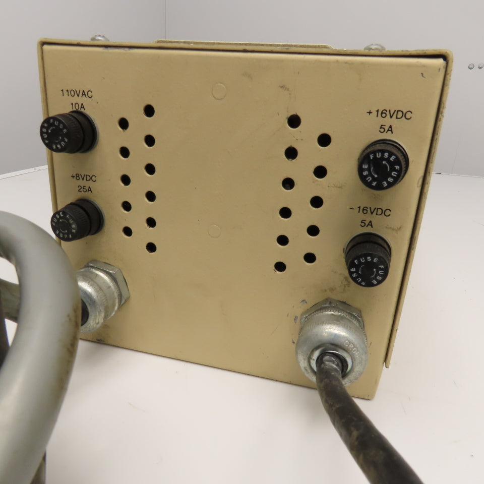 ICC 3000 Power Supply 110V Input 55V, 8V, +/-12V, +/-16/VDC