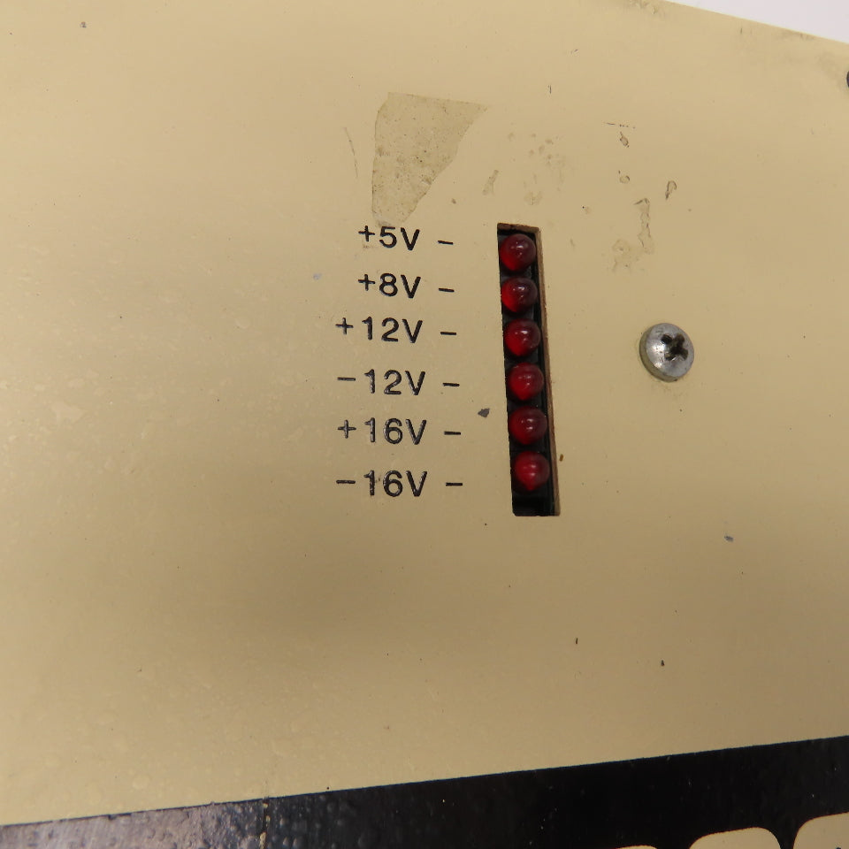 ICC 3000 Power Supply 110V Input 55V, 8V, +/-12V, +/-16/VDC