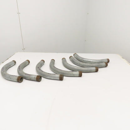 1-1/4" Rigid Conduit 90 Degree Elbow, Galvanized Steel Lot Of 7
