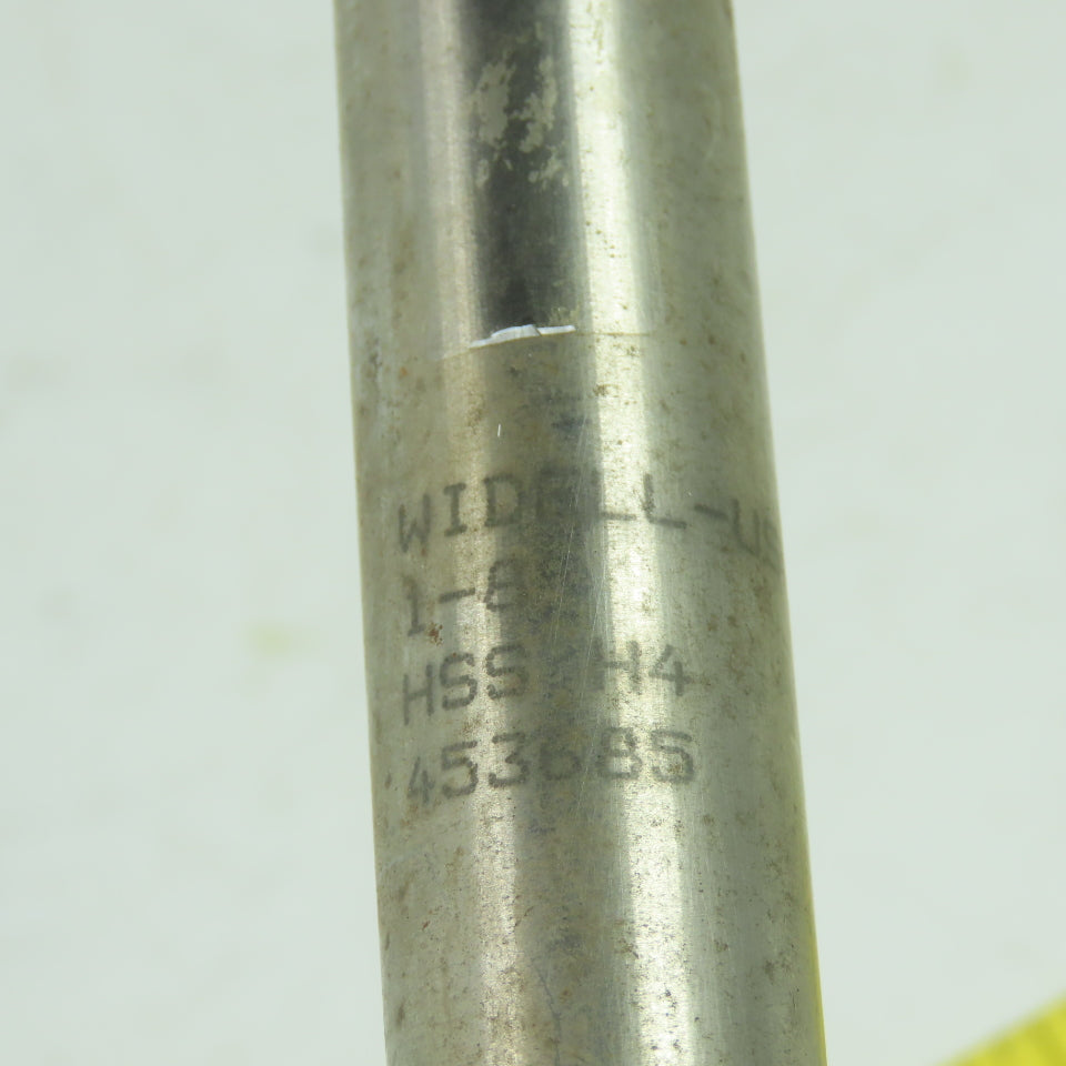 Widell 1"-8 HSS H4Straight Flute Plug Tap 12" OAL