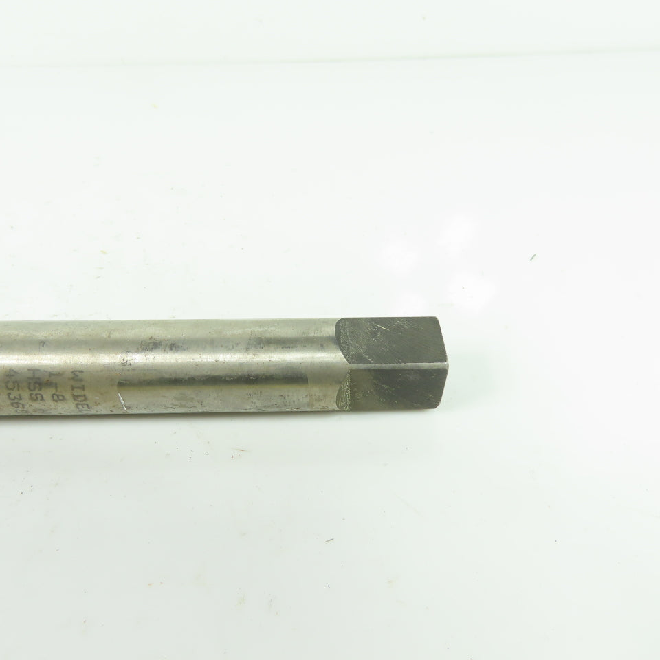 Widell 1"-8 HSS H4Straight Flute Plug Tap 12" OAL