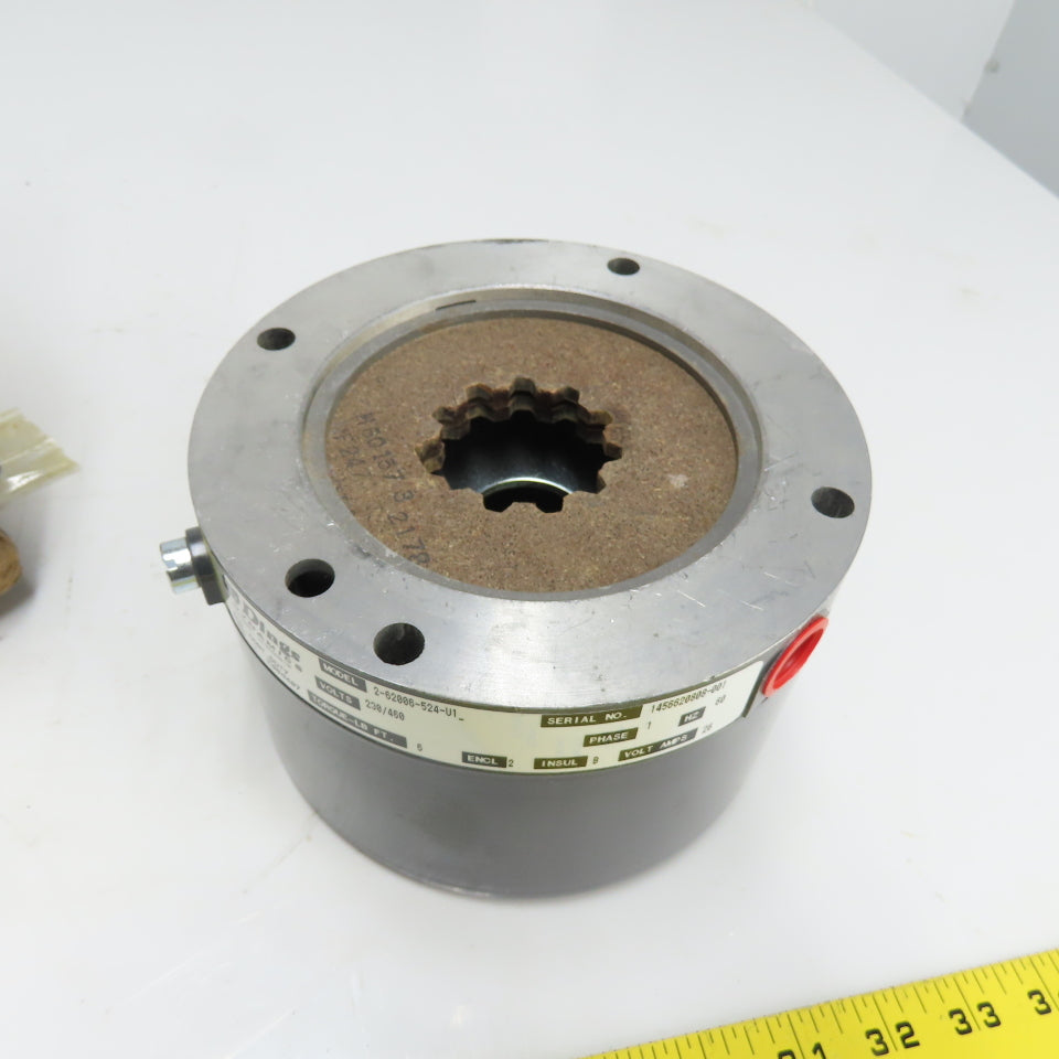 Dings Dynamics 2-62006-524-U1 Magnetic Released Spring Set Brake 230/460V 6FT-LB