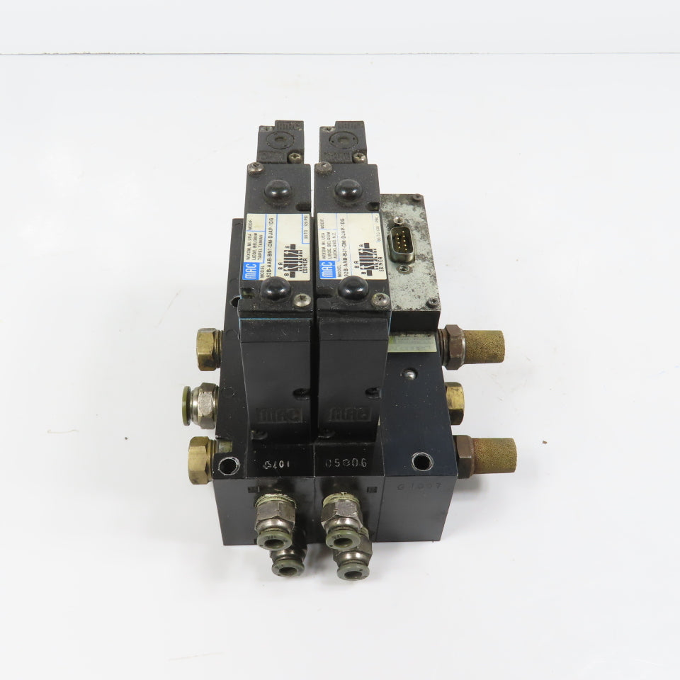 MAC MAConnect Valve Manifold 92B-AAB-BN1-DM-DJAP-1DG & 92B-AAB-BJ1-DM-DJAP-1DG