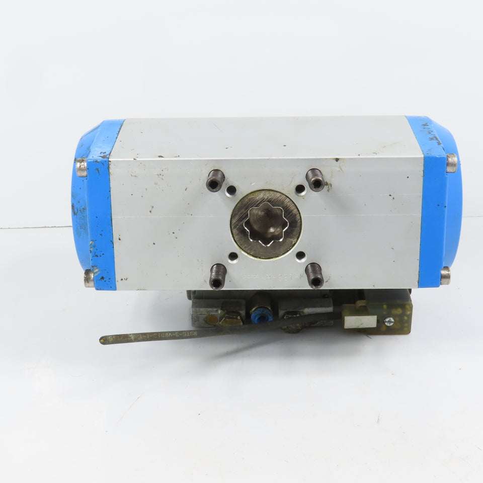 Bar GTE-096/090-08-V17-F Pneumatic Valve Actuator W/ Bosch 0820022957 24/48V