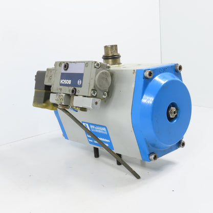 Bar GTE-096/090-08-V17-F Pneumatic Valve Actuator W/ Bosch 0820022957 24/48V
