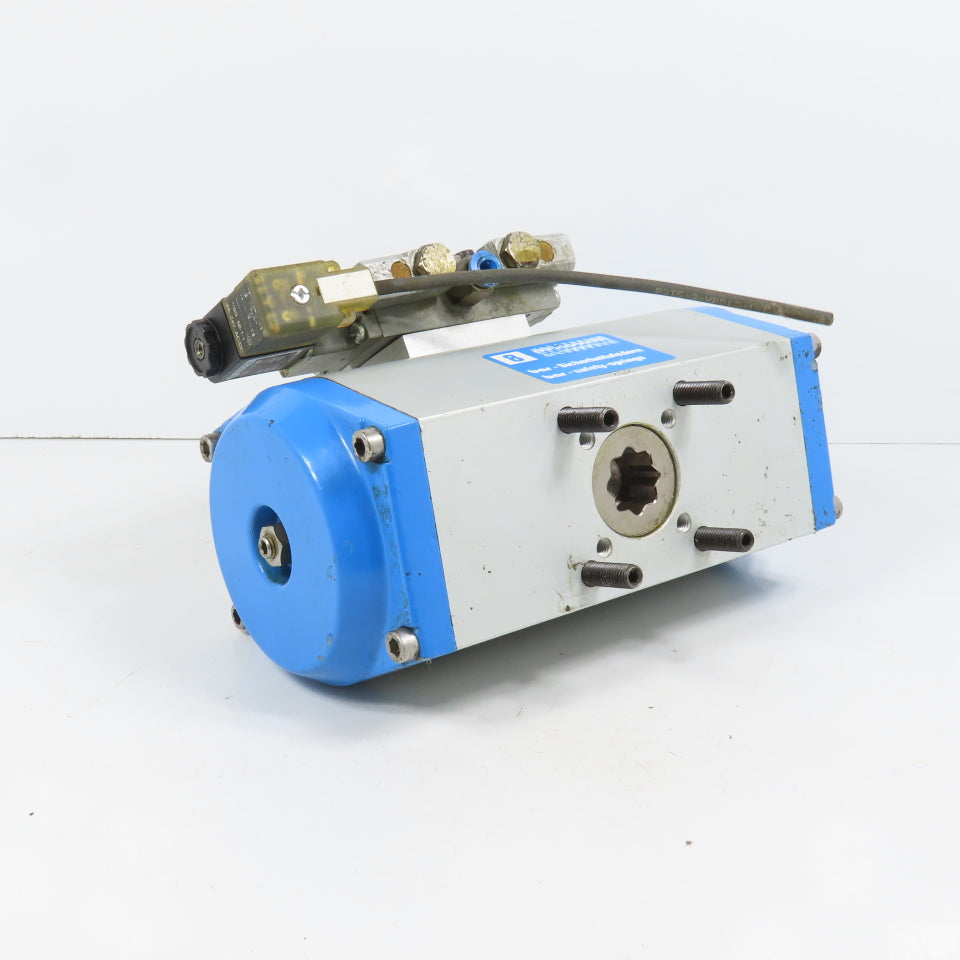 Bar GTE-096/090-08-V17-F Pneumatic Valve Actuator W/ Bosch 0820022957 24/48V
