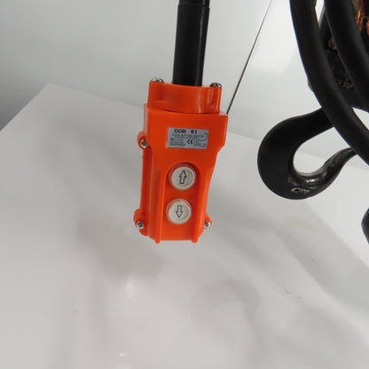 CM Lodestar Model RRT 3 Ton 6000LB Electric Hoist 10' Lift 11FPM 3Ph 230/460V