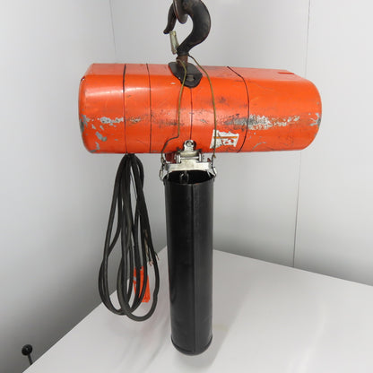 CM Lodestar Model RRT 3 Ton 6000LB Electric Hoist 10' Lift 11FPM 3Ph 230/460V