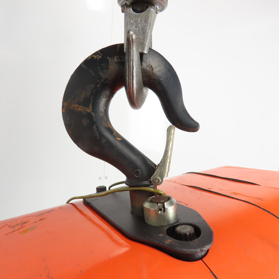 CM Lodestar Model RRT 3 Ton 6000LB Electric Hoist 10' Lift 11FPM 3Ph 230/460V