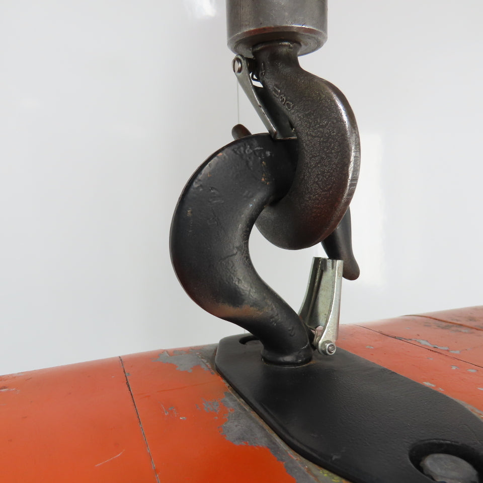 CM Lodestar Model L 1Ton 2000LB Electric Chain Hoist 20' Lift 16FPM 3Ph 230/460V